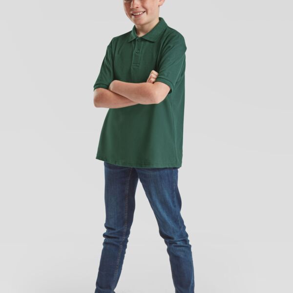 Children's  Polo Shirt by Fruit of the Loom Thumbnail