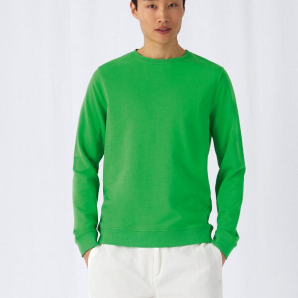 Unisex Organic Crew Neck Sweatshirt by B&C Thumbnail
